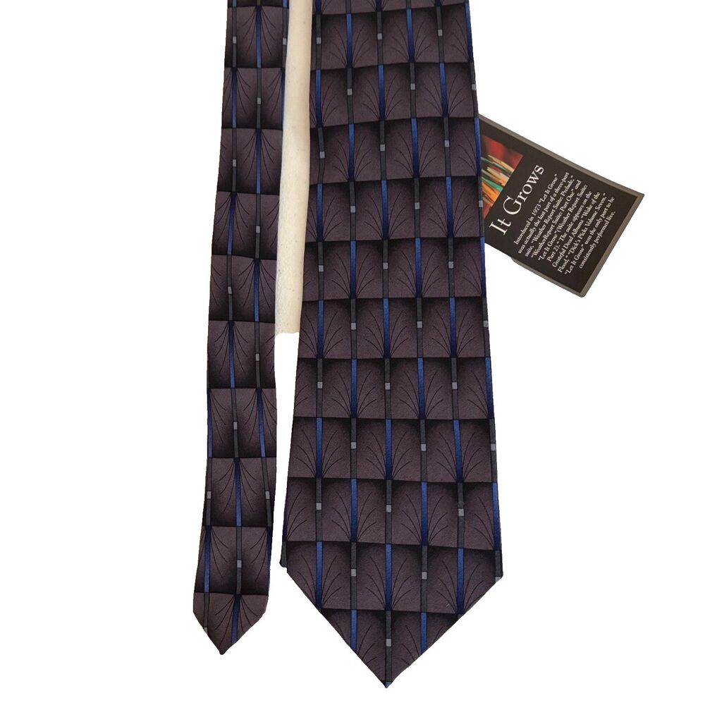 Grateful Dead Necktie Men's It Grows Eleventh Set Gray NWT